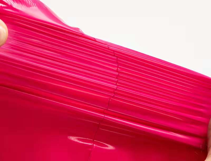 克什克腾旗玫红色快递袋-05